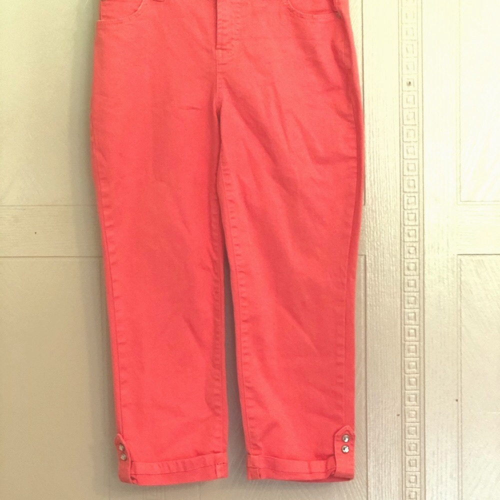 Nine West denim cuffed capris.